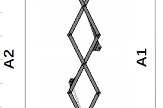 EKKO ES120E-Li Scissor Lift Height 39' (468'') 700 lbs capacity