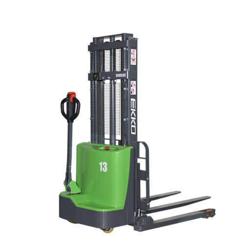 EKKO EB13C-98Li Lithium Straddle Stacker 2,800 lb Capacity, 98" Height