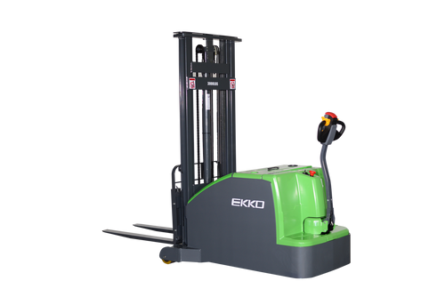 EKKO EK14CS-189LI Counterbalanced Stacker with Side Shift (Li-Ion)   3,000 lb Capacity