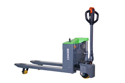 EKKO EP20JLIC Full Electric Pallet Truck with Charger (Li-Ion)   4,400 lb Capacity
