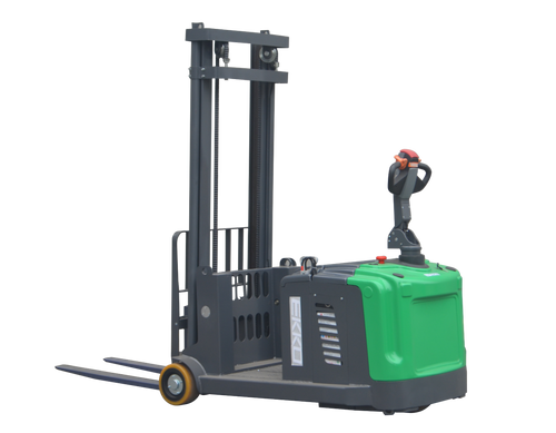 EKKO EK14S-130LI Counterbalanced Stacker with Side Shift (Li-Ion)   3,300 lb Capacity