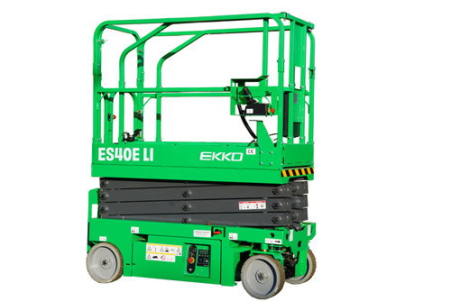 EKKO ES40E-LI Scissor Lift (Li-Ion)   500 lb Capacity