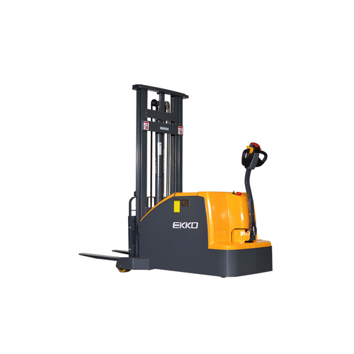 EKKO EK14C-130 Counterbalanced Walkie Stacker 3,000 lb Capacity, 130" Height