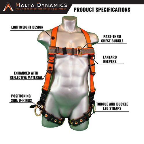 WARTHOG ® SIDE D-RING HARNESS XXL