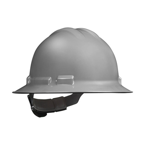 HARD HAT 4 PT. RATCHET FULL BRIM STYLE Grey