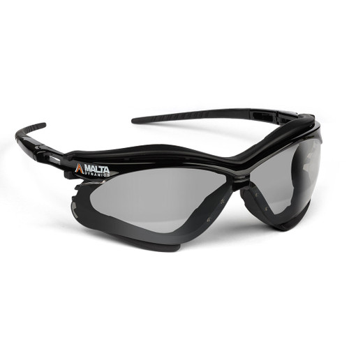 APEX Foam Lined Safety Glasses Mirror Grey
