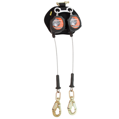 10' EDGEHOG DUAL SRL, CLASS 2-P Snap Hook