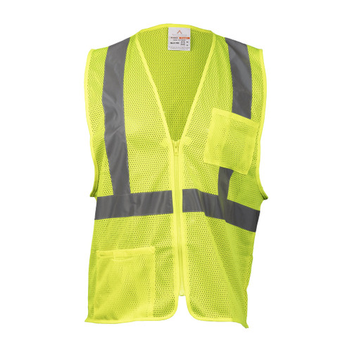High Visibility Yellow Field Vest - 2XL