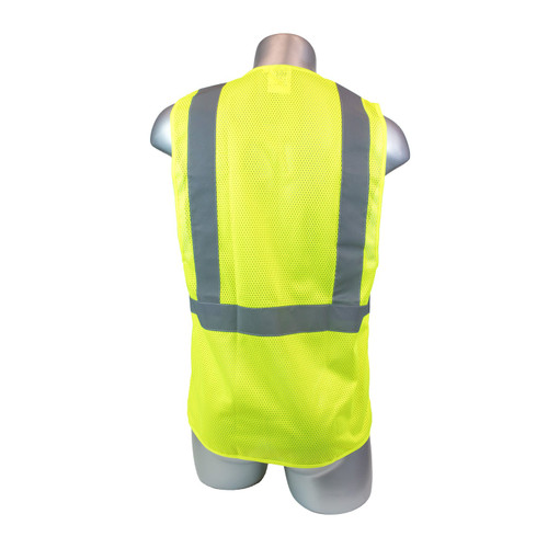 High Visibility Yellow Field Vest - 3XL