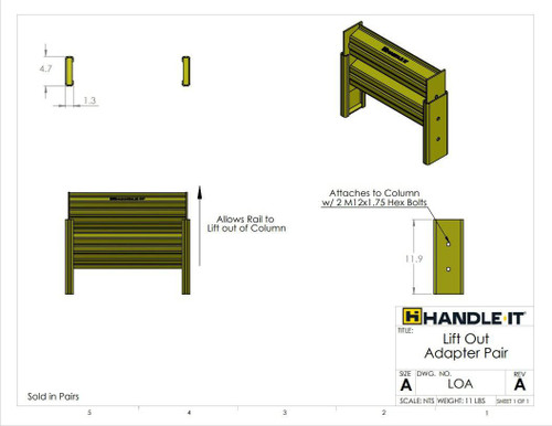 Lift-Out Adapter (Pair)