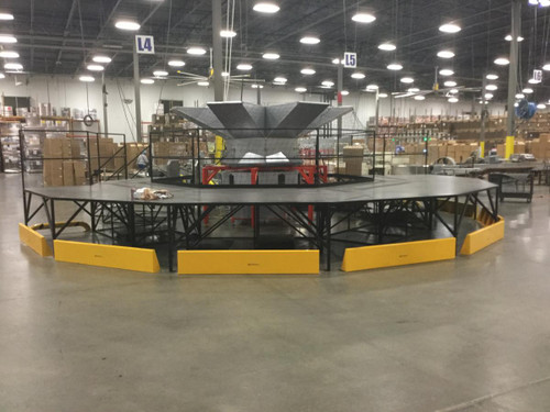 6" Floor-Mounted Barriers