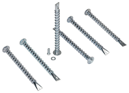 Vestil Heavy Duty Asphalt Anchor - 6 Pack 1-5/8 In. x 1-5/8 In. x 12 In. - Silver
