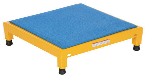 Vestil Steel Adjustable Work-Mate Stand - 24 In. x 24 In. x 6-3/4 In. 500 lb - Yellow