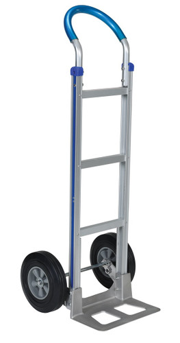 Vestil Aluminum Double Loop Handle Hand Truck - 18-1/2 In. x 20 In. x 49-1/4 In. 500 lb - Silver