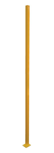 Vestil Steel Adjustable Perimeter Guard Systems Corner Post - 96 In. - Yellow
