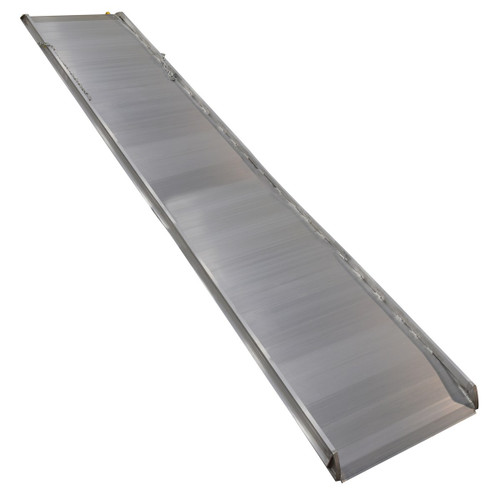 Vestil Aluminum Wheel Walk Ramp Steel Hook Style - 194-5/8 In. x 38 In. 1000 lb - Silver