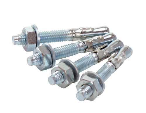 Vestil Stainless Steel Concrete Wedge Anchor Bolt - 3/8 In. X 3 In. 4 Pack