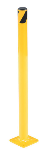 Vestil Steel Pipe Safety Bollard - 24 In. x 1-3/4 In. - Yellow
