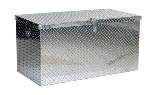 Vestil Aluminum Portable Tool Box - 24-3/4 In. x 48-3/4 In. x 36-5/8 In. 2500 lb - Silver