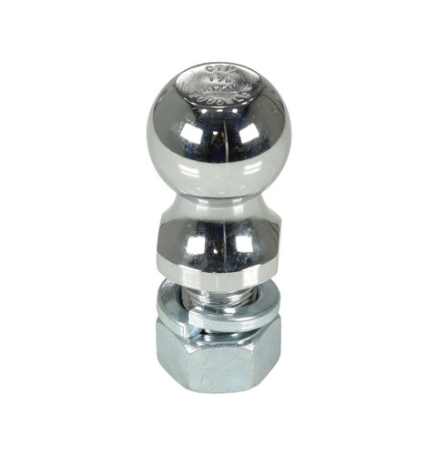 Vestil Steel Bolt On Tow Ball - 1-7/8 In. Diameter 2000 lb - Silver