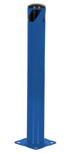 Vestil Steel Pipe Safety Bollard - 36 In. x 4-1/2 In. - Blue