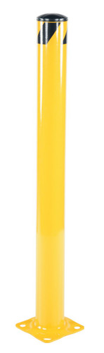 Vestil Steel Pipe Safety Bollard - 62 In. x 5-1/2 In. - Yellow