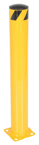 Vestil Steel Pipe Safety Bollard - 42 In. x 5-1/2 In. - Yellow