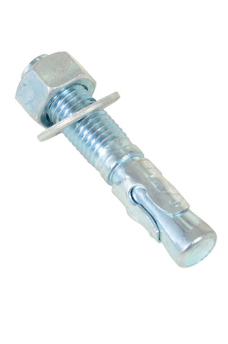 Vestil Stainless Steel Concrete Wedge Anchor Bolt - 3/4 In. X 4 In. - Silver