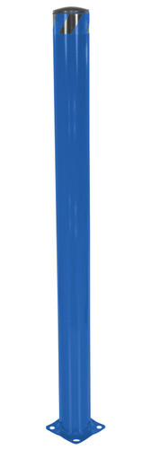 Vestil Steel Pipe Safety Bollard - 62 In. x 5-1/2 In. - Blue