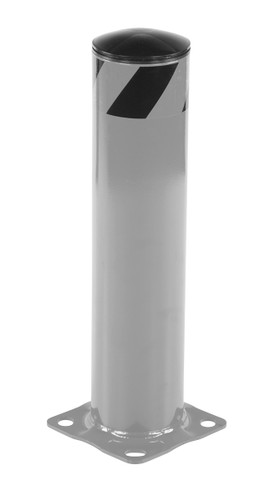 Vestil Steel Pipe Safety Bollard - 36 In. x 5-1/2 In. - Silver