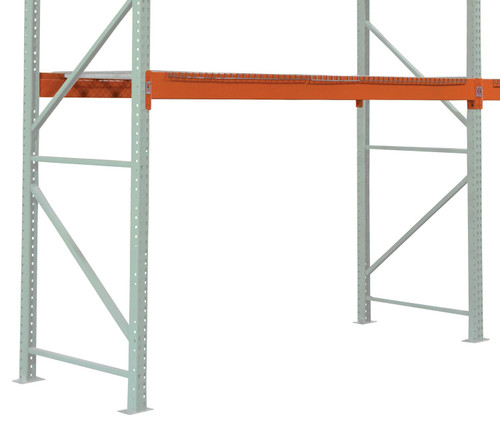 Vestil Steel Pallet Racking Step Beam - 9 Ft. 7000 lb - Orange