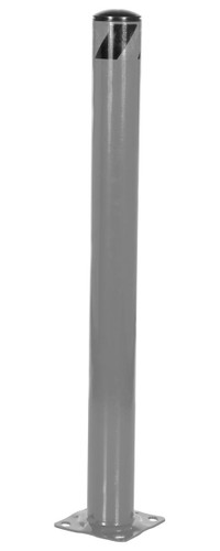 Vestil Steel Pipe Safety Bollard - 42 In. x 5-1/2 In. - Gray Semi Gloss