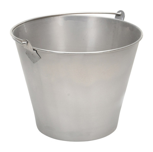 Vestil Stainless Steel Bucket - 3-1/4 Gallon