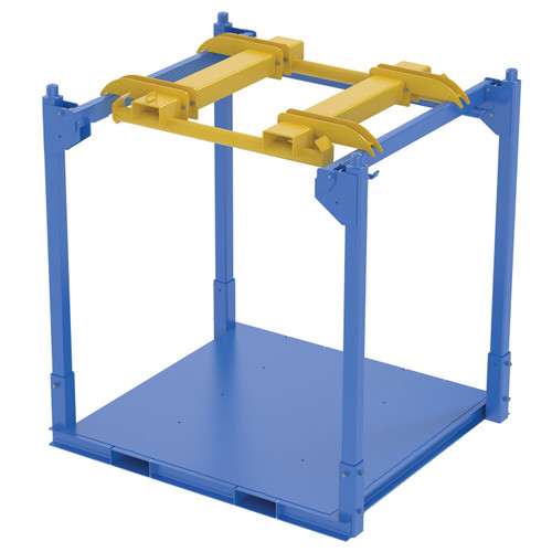 Vestil Steel Bulk Bag Lifter Kit - 1000 lb - Yellow/Blue