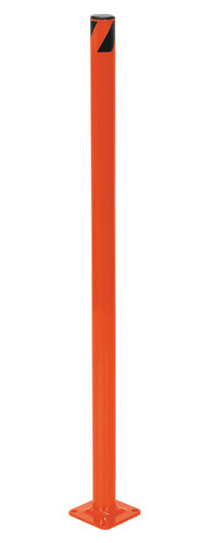 Vestil Steel Pipe Safety Bollard - 36 In. x 1-3/4 In. - Orange