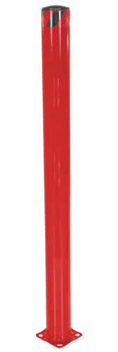 Vestil Steel Pipe Safety Bollard - 72 In. x 5-1/2 In. - Red