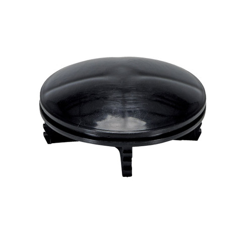 Vestil Plastic Bollard Cap Replacement For Schedule - 10 Steel 4 In. Pipe - Black