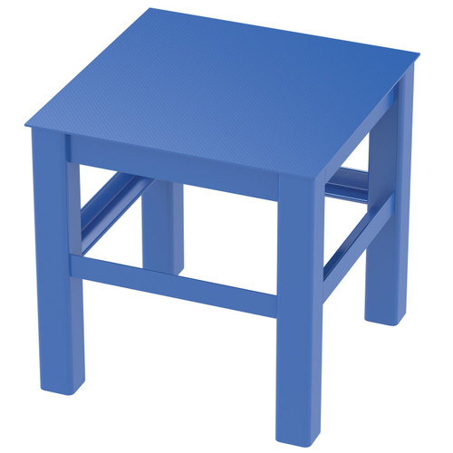 Vestil Factory Installed Steel Elevated Bases for Carousels - 24 In. x 24 In. 4000 lb - Blue
