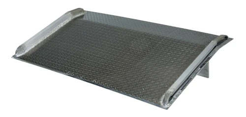 Vestil Aluminum Truck Dock Board - 78 In. x 72 In. 6000 lb - Silver