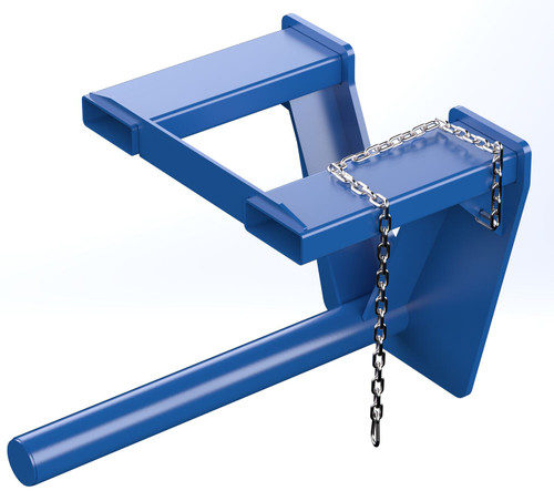 Vestil Steel Coil Lifter Fork Mounted Inverted - 36 In 3000 lb - Blue