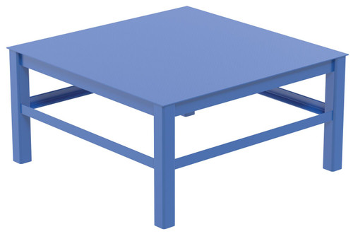 Vestil Factory Installed Steel Elevated Bases for Carousels - 48 In. x 24 In. 6000 lb - Blue