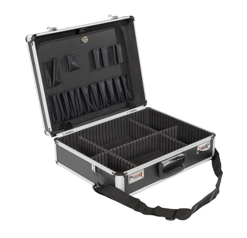 Vestil Aluminum Storage Case with Combo Lock - 18 In. x 14 In. - Silver