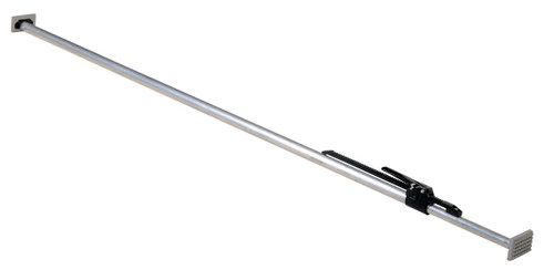Vestil Aluminum Round Cargo Bar - 88 In. to 103 In. - Silver