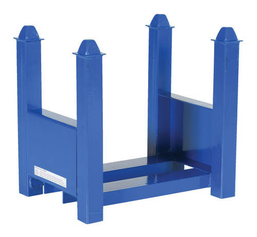 Vestil Steel Stackable Bar Cradle - 22 In. 3700 lb - Blue