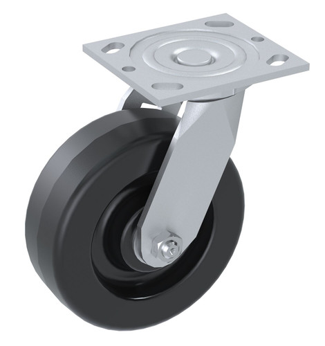 Vestil Phenolic Swivel Caster - 6 In. Diameter x 2 In. Width 1200 lb - Black
