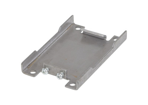 Vestil Steel Caster Pad - 2-3/4 In. x 3-5/8 In. Top Plate - Gray