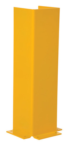 Vestil Steel Gantry and Jib Column Guard Protector - 42 In. - Yellow