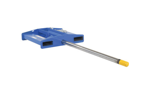 Vestil Steel Rug Ram Boom Fork Mounted - 48 In. Long 2500 lb - Blue
