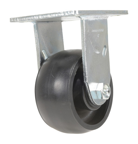 Vestil Glass Filled Nylon Rigid Caster - 4 In. Diameter x 2 In. Width 800 lb - Black