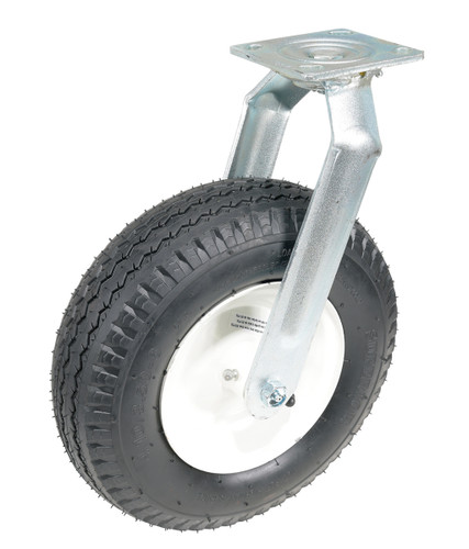 Vestil Pneumatic Swivel Caster - 12 In. Diameter x 3-1/2 In. Width 300 lb - Black/White